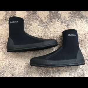 XS Scuba Deluxe Zipper Boots - 5mm - Size 9